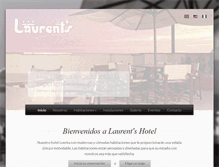 Tablet Screenshot of laurentshotel.com